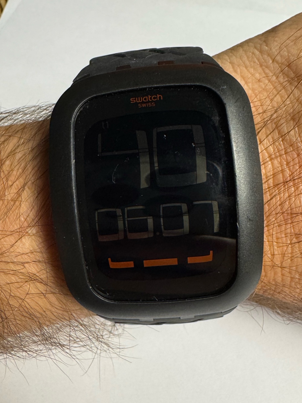 Swatch Digital Touch “Tress Code” SURB121